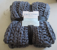 Load image into Gallery viewer, Channel Knit Throw 3 Colours 101X152CM - 664575
