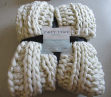 Load image into Gallery viewer, Channel Knit Throw 4 Colours 127X177CM - 664587
