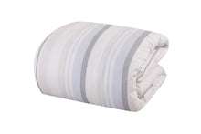 Load image into Gallery viewer, Casa Rosso Stripe Comforter Set KB Blue 240X240CM - 664723
