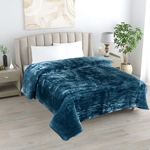 Mink Blanket Queen Assorted 200X240CM - 664746