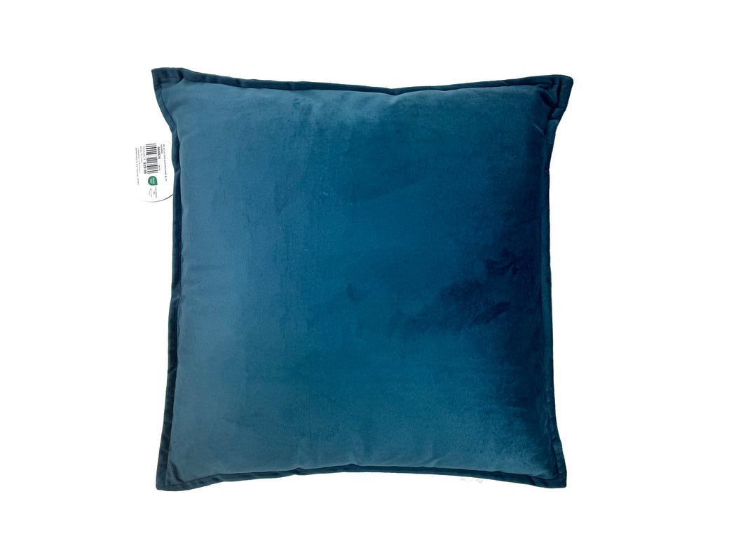 CR Velveteen Cushion Dark Blue 40X40CM - 664824