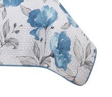 Load image into Gallery viewer, Casa Rosso Vintage Quilt Pinsonic Blue Magnolia KB 235X265CM - 665762
