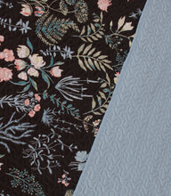 Load image into Gallery viewer, Casa Rosso Vintage Quilt Pinsonic Navy Flora QB 200X240CM - 665792
