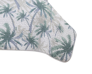 Casa Rosso Vintage Quilt Pinsonic Palm Mist QB 200X240CM - 665793