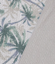 Load image into Gallery viewer, Casa Rosso Vintage Quilt Pinsonic Palm Mist KB 235X265CM - 665797
