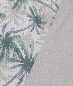 Casa Rosso Vintage Quilt Pinsonic Palm Mist QB 200X240CM - 665793