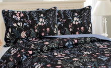 Load image into Gallery viewer, Casa Rosso Vintage 2Pc Pillow Case Pinsonic Navy Flora 48X73CM - 665800
