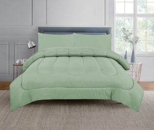 Casa Rosso Comforter Set Sage Green QB 210X210CM - 665815