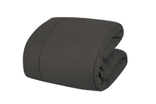 Load image into Gallery viewer, Casa Rosso Comforter Set Charcoal KB 240X240CM - 665818
