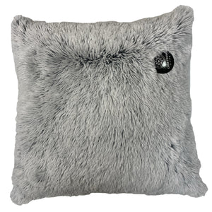 Casa Rosso Mammoth Cushion 2Tone Black/White 60X60CM - 665873