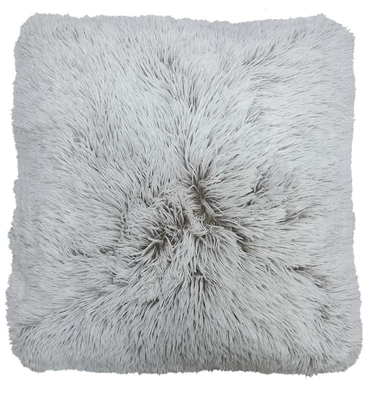 Casa Rosso Mammoth Cushion 2Tone Taupe/White 43X43CM - 665898