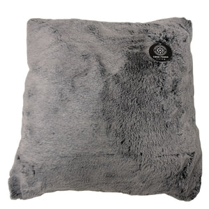 Casa Rosso Lapin Cushion 2Tone Black/Grey 60X60CM - 666047