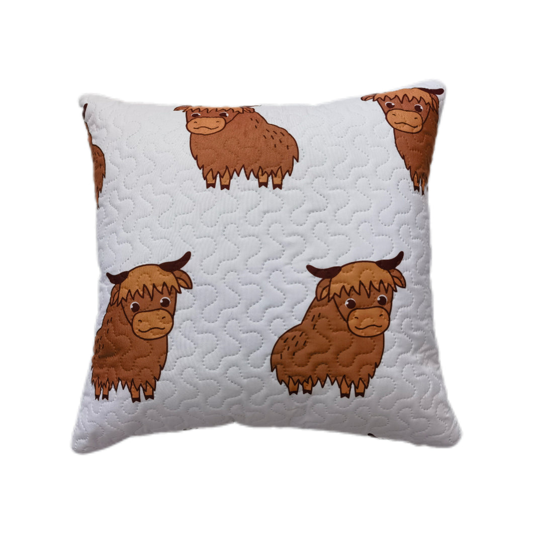 Casa Rosso Cushion Highland Bull 45X45CM - 666107