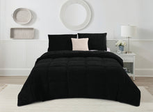 Load image into Gallery viewer, Casa Rosso Chenille Melange Comforter QB Charcoal 220X220CM - 666170
