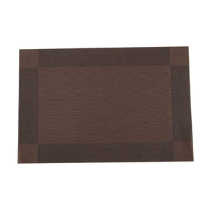Placemat Square End Brown 30X45CM - 667113