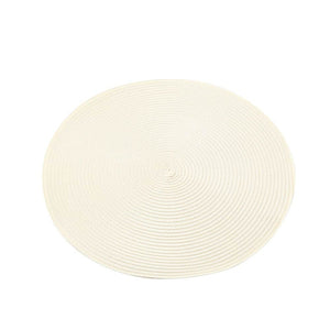 Placemat Round Cream 38CM - 667125