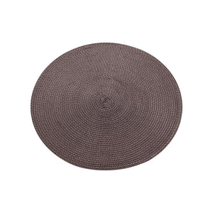 Placemat Round Brown 38CM - 667127
