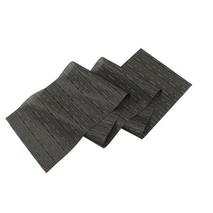 Table Runner Bamboo Look Black 30X180CM - 667134