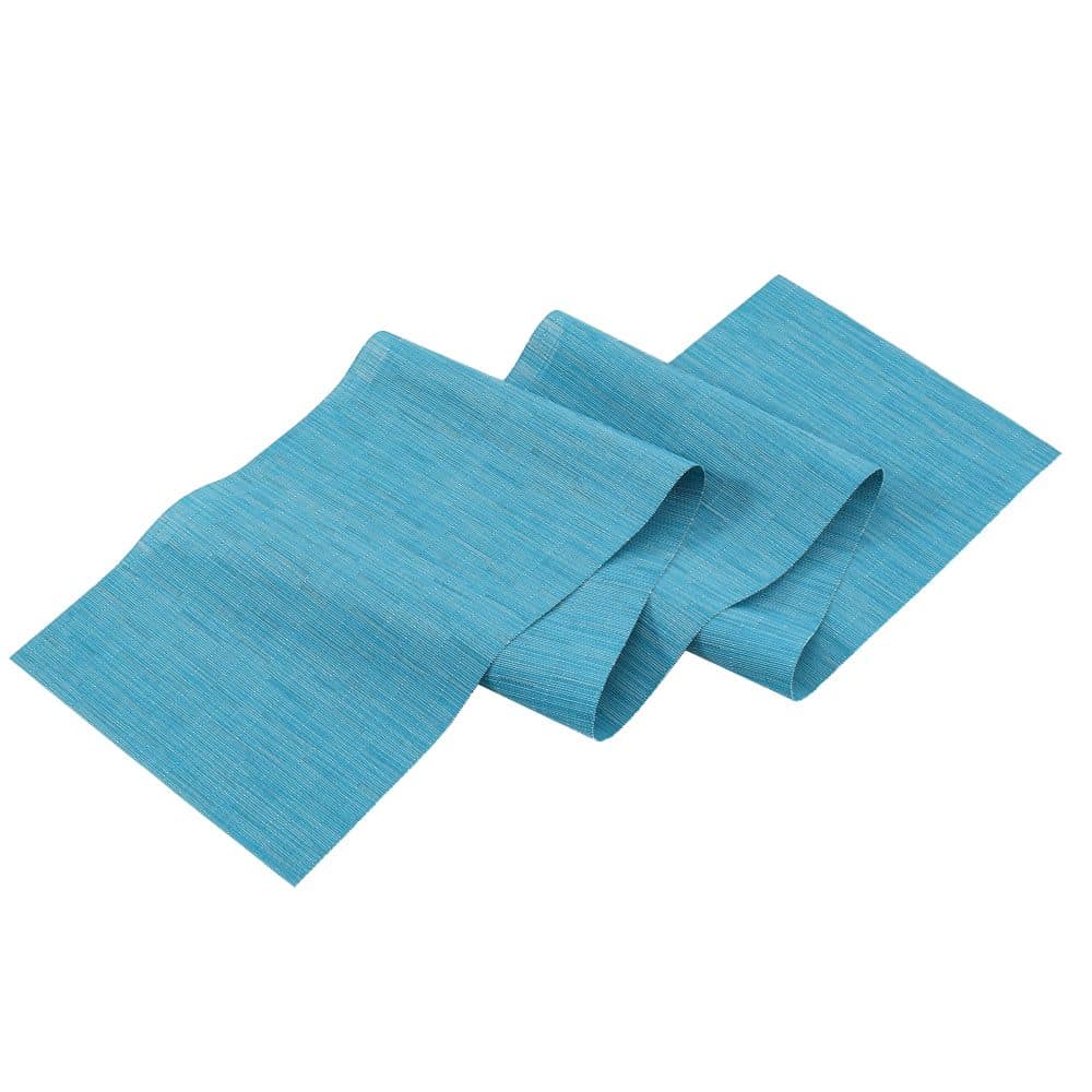 Table Runner Bamboo Look Blue 30X180CM - 667137
