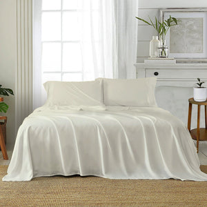 Amelia Sheet Set White KB 275X265CM - 670042