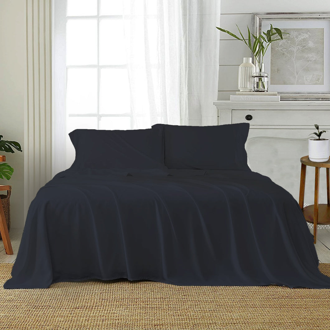 Amelia Sheet Set Charcoal DB 230X265CM - 670065