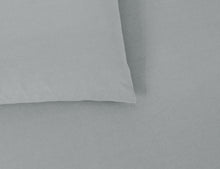 Load image into Gallery viewer, Casa Rosso Micro Flannel Sheet Set Silver Grey SK 290X275CM - 670086
