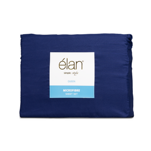 Elan Microfibre Sheet Set Assorted QB 245X265CM - 670104