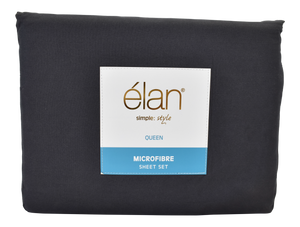 Elan Microfibre Sheet Set Assorted SB 180X254CM - 670107