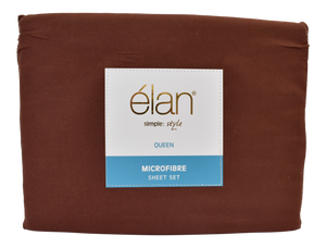 Elan Microfibre Sheet Set Assorted SK 300X275CM - 670106