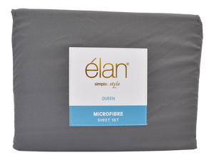 Elan Microfibre Sheet Set Assorted SB 180X254CM - 670107