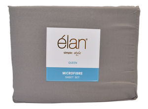 Elan Microfibre Sheet Set Assorted SK 300X275CM - 670106