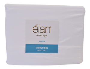 Elan Microfibre Sheet Set Assorted SB 180X254CM - 670107