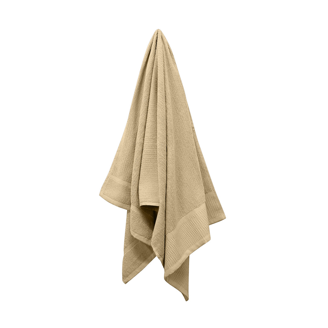 Ribbed Bath Sheet Beach 80X150CM - 733909