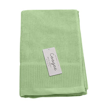 Load image into Gallery viewer, Ribbed Bath Sheet Sage 80X150CM - 733913
