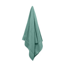 Load image into Gallery viewer, Ribbed Bath Towel Teal 65X135CM - 733917
