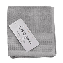 Load image into Gallery viewer, Ribbed Hand Towel Silver 33X55CM - 733922
