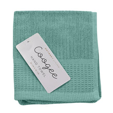Load image into Gallery viewer, Ribbed Hand Towel Teal 33X55CM - 733924
