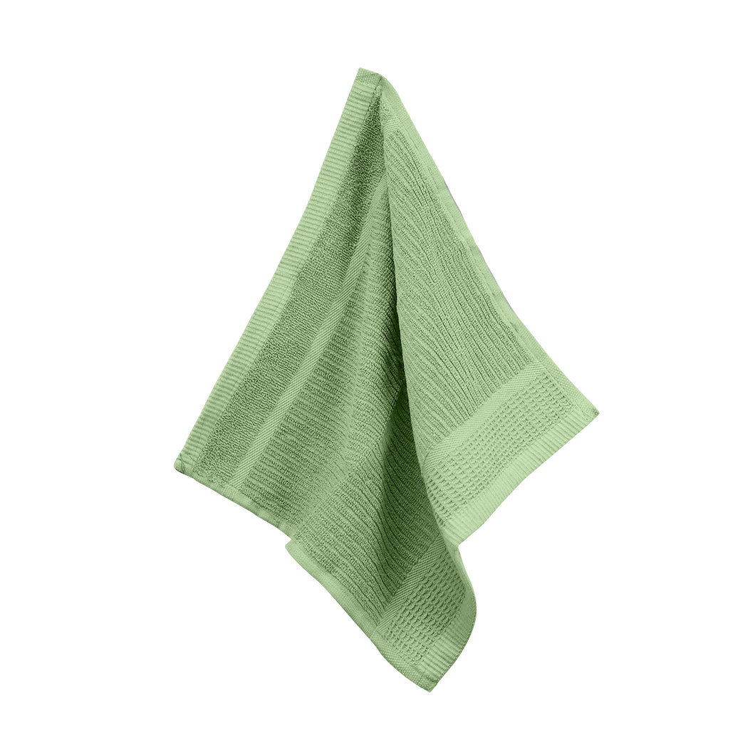 Ribbed Hand Towel Sage 33X55CM - 733927
