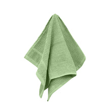 Load image into Gallery viewer, Ribbed Face Washer Sage 2PK 33X33CM - 733934
