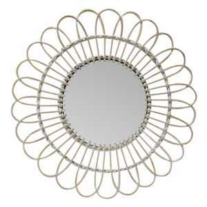 BL Mirror Rattan Flower - 850054