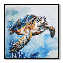 Load image into Gallery viewer, Canvas Oil Turtles 2 Assorted - 854493
