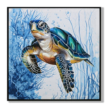 Load image into Gallery viewer, Canvas Oil Turtles 2 Assorted - 854493
