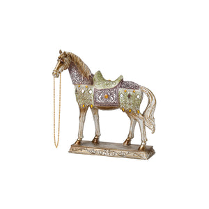 Horse Boho Pastels with Diamonte Standing 28CM - 900807