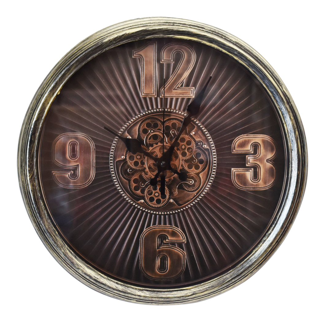 Vintage Clock Bronze Cog - 920096