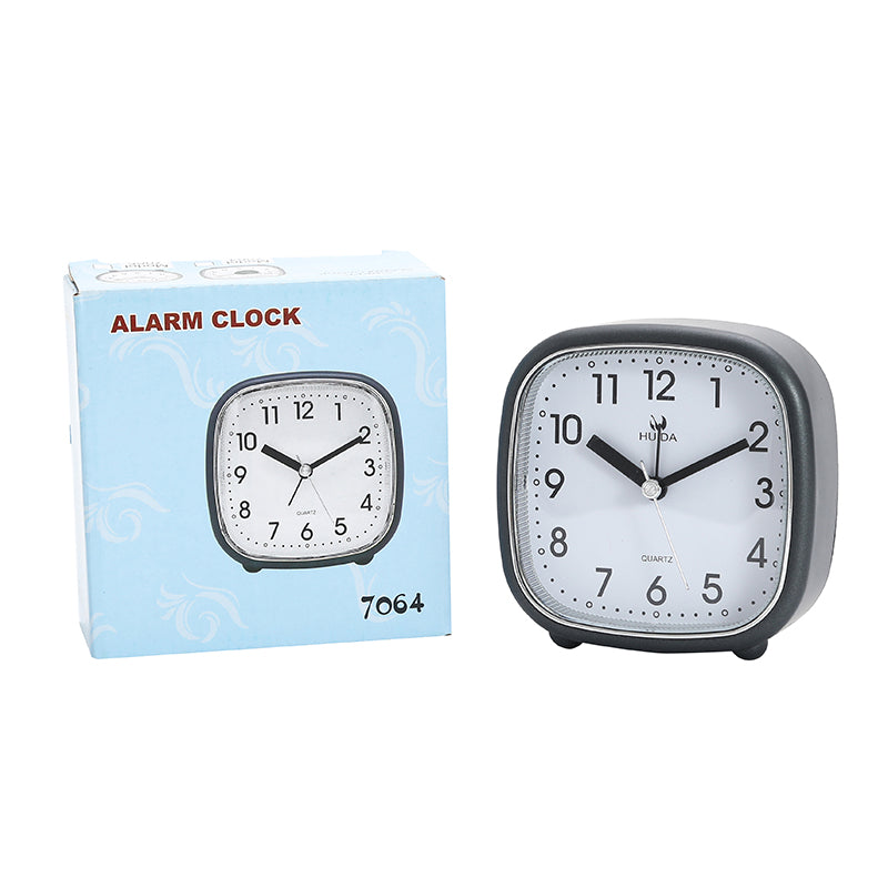 Alarm Clock Square with Silver Border 5 Assorted - 920114
