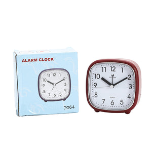 Alarm Clock Square with Silver Border 5 Assorted - 920114