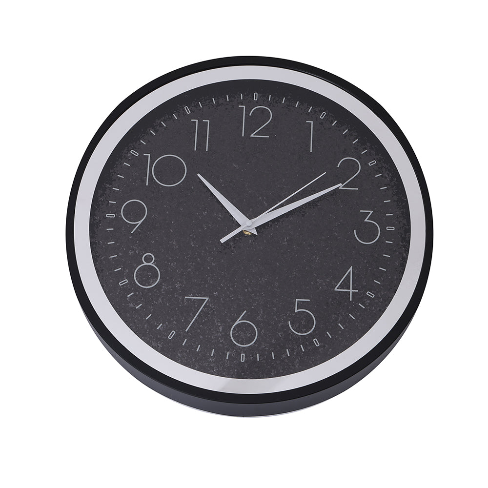 Clock Crush Black Crystal and Mirror 35CM - 920154