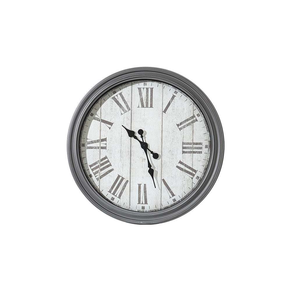 Clock Coastal Vintage Grey 76CM - 926118