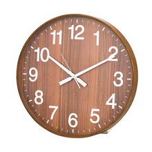 Load image into Gallery viewer, Clock Modern Walnut/Oak Mix 50CM - 926141
