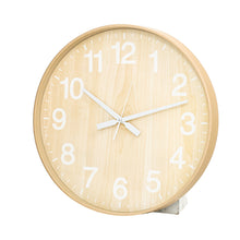 Load image into Gallery viewer, Clock Modern Walnut/Oak Mix 50CM - 926141
